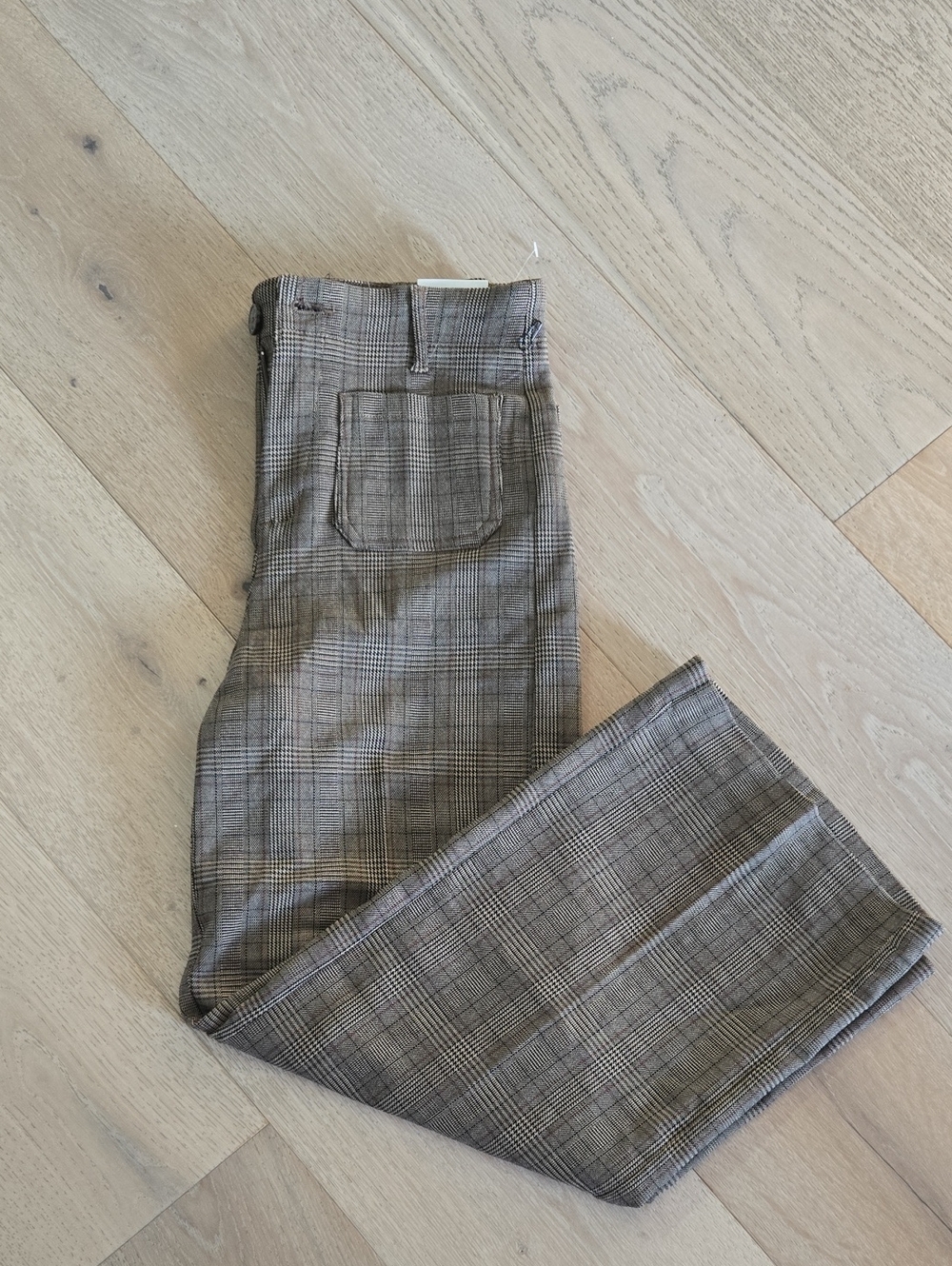 Joules Womens Perfect  FALL Plaid Dress Trousers.